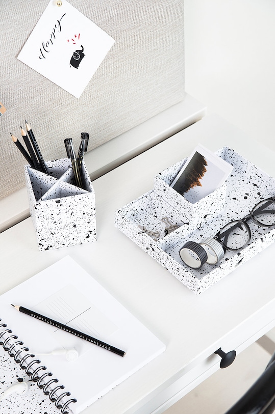 Bigso Box of Sweden stolní organizér Lena 797487401 bílá