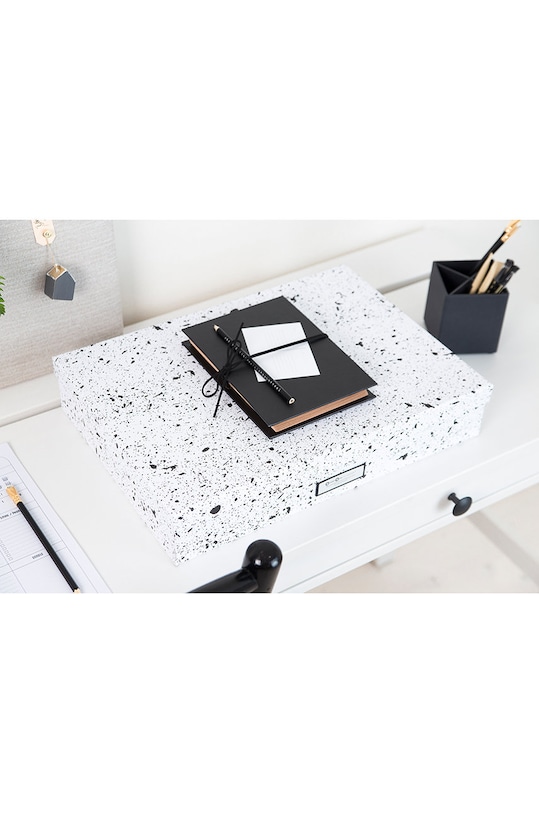 Bigso Box of Sweden pudełko do przechowywania Sverker 934187445 biały