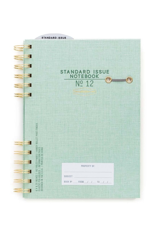 Designworks Ink Bilježnica Standard Issue No.12 zelena JS892.2051EU