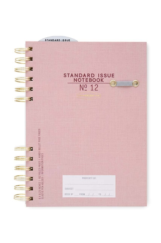Designworks Ink notanik Standard Issue No.12 różowy JS892.2152EU