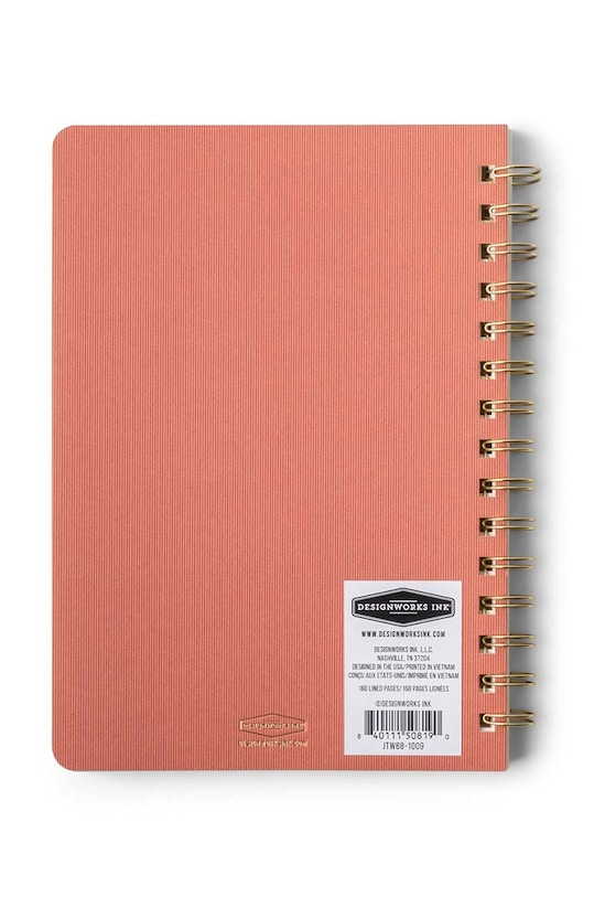 Designworks Ink Μπλοκ σημειώσεων Terracotta Crest JTW68.1009EU πολύχρωμο AA00