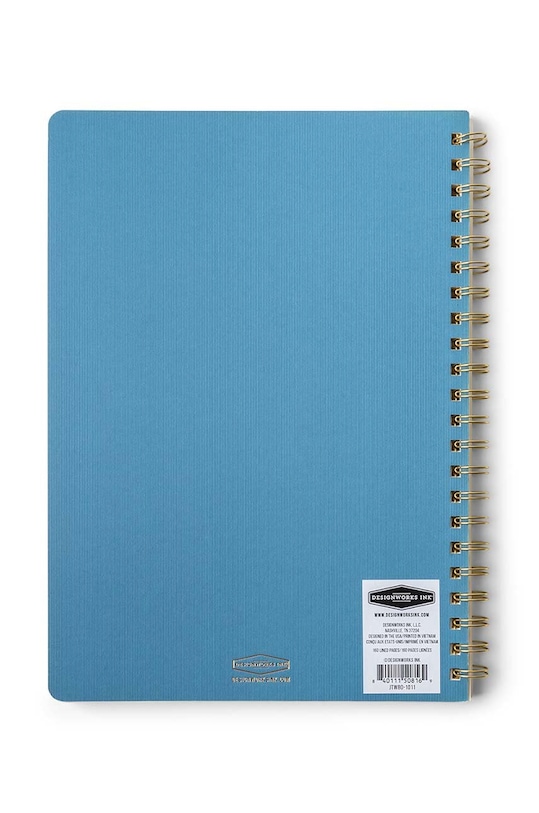 Designworks Ink notanik Blue Crest JTW80.1011EU niebieski AA00