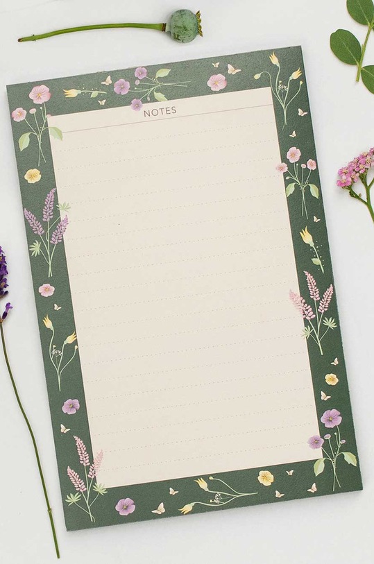 Vissevasse notatnik Flowers Army 12x18 cm F.2021.041.NN multicolor AA00
