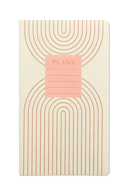 Lifestyle Designworks Ink sada zápisníků Desk (3-pack) JF743.2024EU vícebarevná