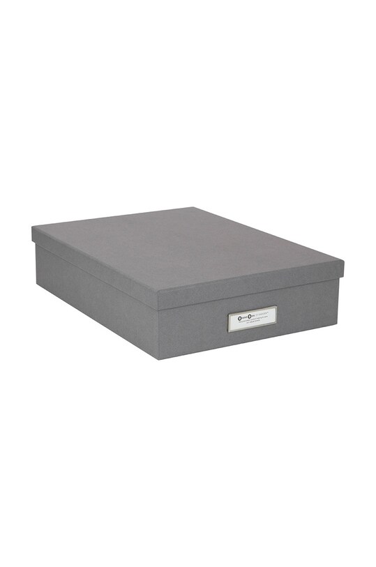 Bigso Box of Sweden ящик для хранения Oskar серый 945154141