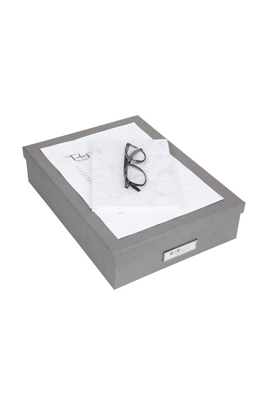 Bigso Box of Sweden ящик для хранения Oskar серый 945154141