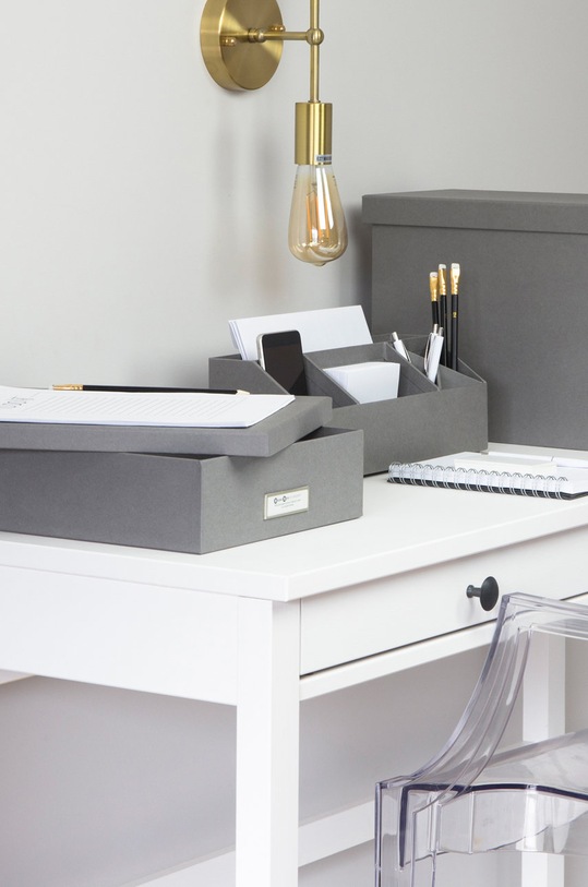 Bigso Box of Sweden úložný box Oskar 945154141 šedá