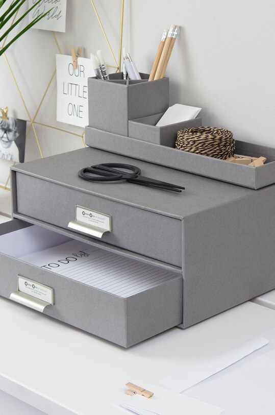 Bigso Box of Sweden Органайзер для документів Birger сірий 943154144
