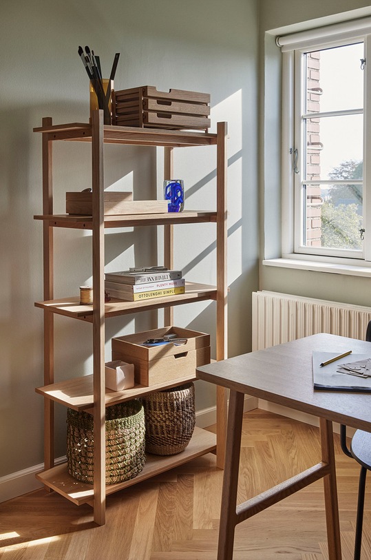 Hübsch obciążnik do papieru Stream 161503. niebieski