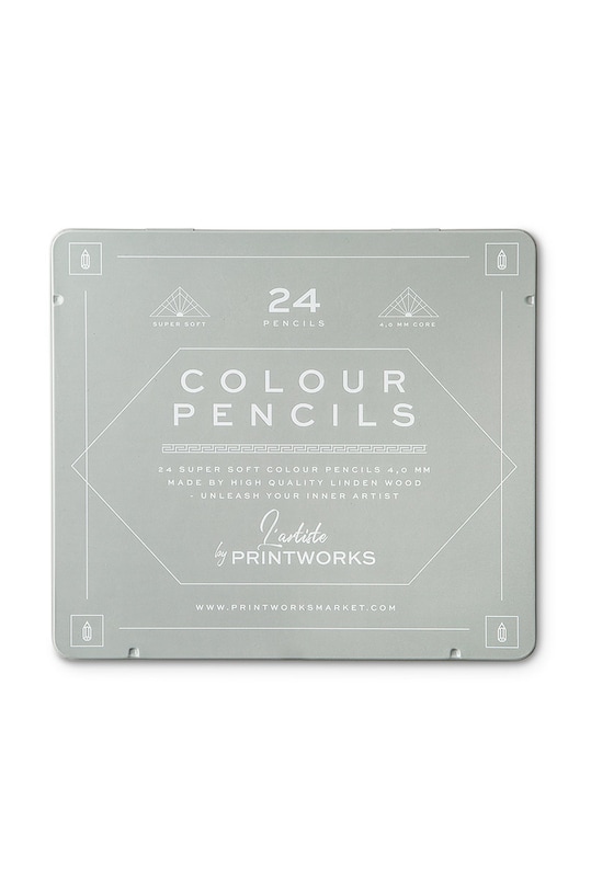 Printworks Комплект карандашей в чехле (24-pack) мультиколор PW00118