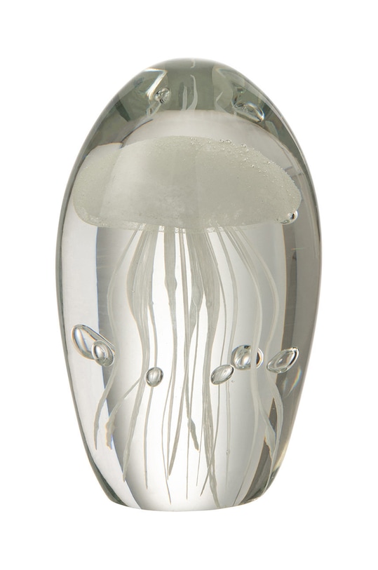 J-Line fermacarte bianco 23460