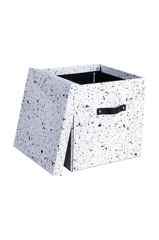 Nappali és hálószoba Bigso Box of Sweden tároló Logan 990187449LEA000 fekete