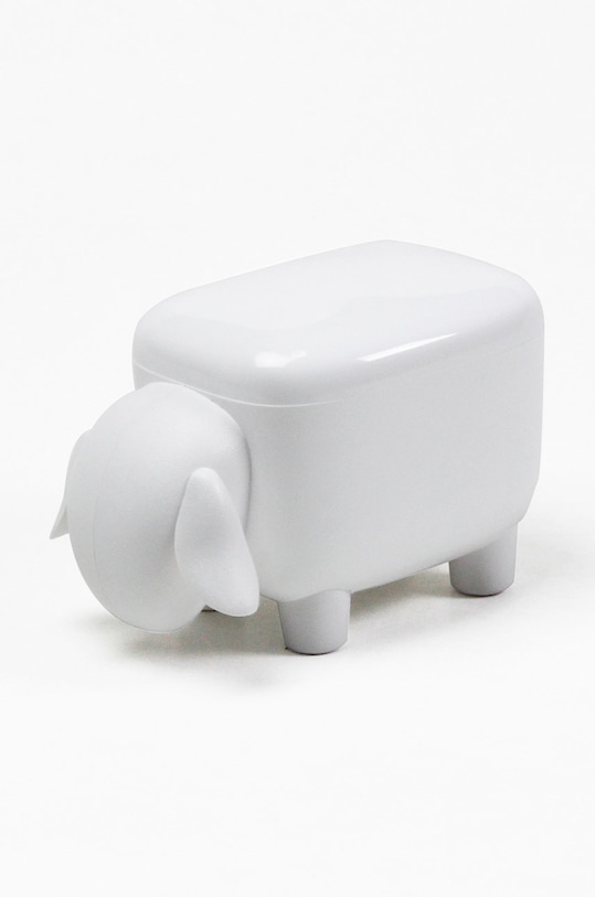 Qualy pojemnik na spinacze biurowe biały 10259.WH.WH