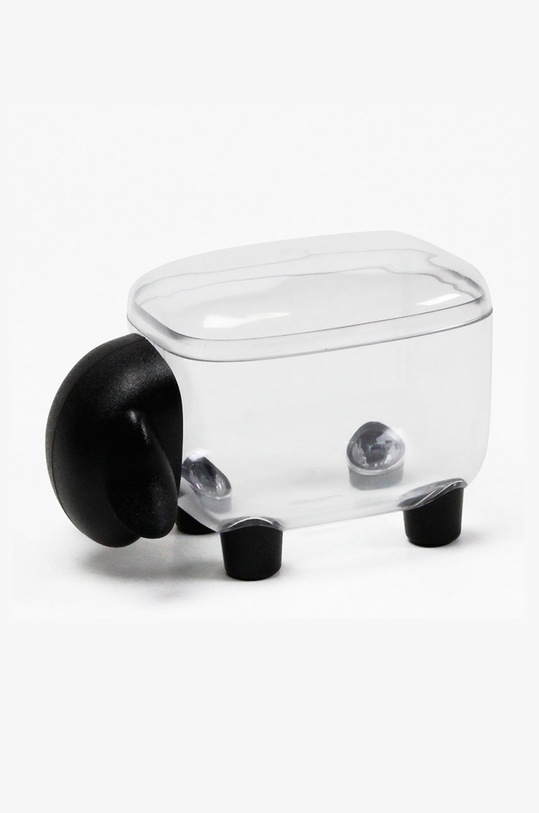 Qualy pojemnik na spinacze biurowe czarny 10259.CL