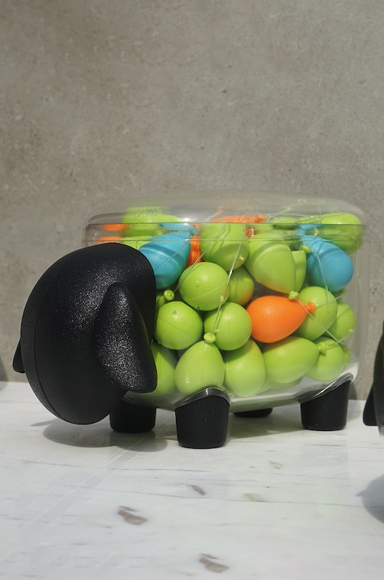 Qualy pojemnik na spinacze biurowe czarny 10259.CL