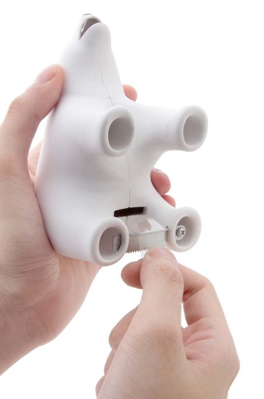 Qualy podajnik taśmy klejącej QL10208.WH multicolor AA00