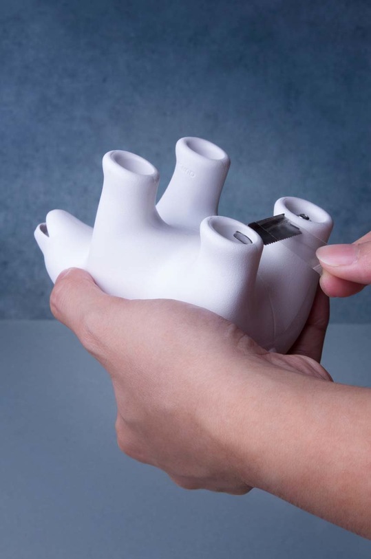 Qualy podajnik taśmy klejącej multicolor QL10208.WH