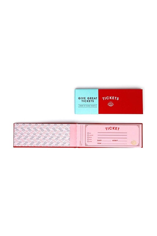 Luckies of London bloczek biletów Blank Ticket Book multicolor SK.BOOKTICKET1