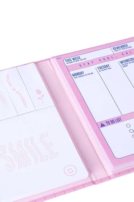 Življenjski slog Tedenski planer Helio Ferretti 121684 roza