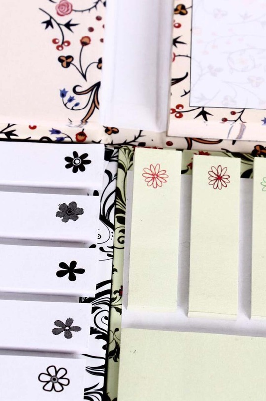 Lifestyle Helio Ferretti zestaw karteczek samoprzylepnych 120755.BLACK czarny