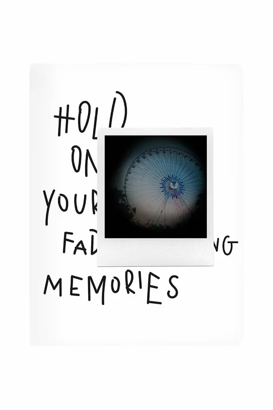 Μπλοκ σημειώσεων Nuuna Graphic Thermo L - Faiding Memories λευκό 55775