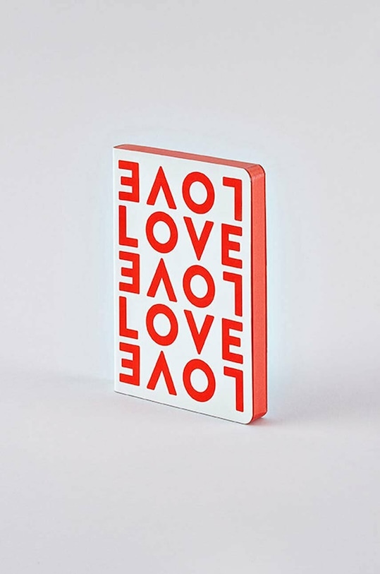 Lifestyle Nuuna notanik Love S 52972 czerwony