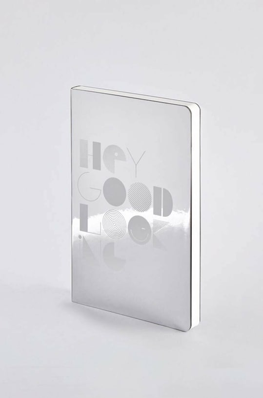 Lifestyle Nuuna notepad Hey Goodlooking M 53603 gri