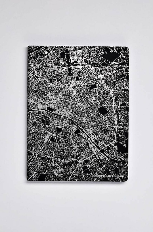 Блокнот Nuuna Paris Silver L чёрный 53627