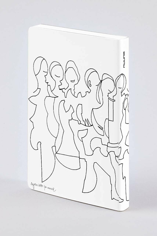 Zápisník Nuuna Friends by Myriam Beltz S biela 55485.