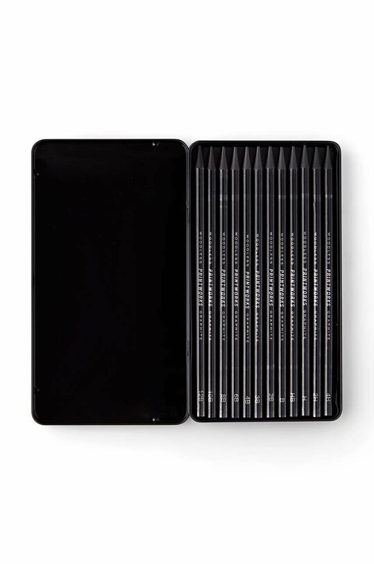 Набор карандашей в чехле Printworks Graphite 12-pack PW00566 мультиколор AA00