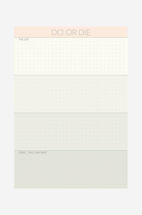 Vissevasse notatnik Do Or Die multicolor F.2016.022.A5