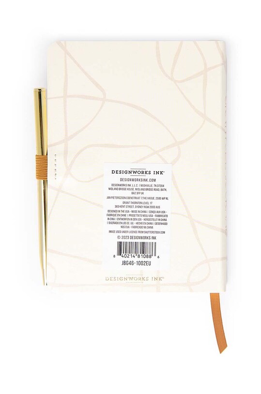 Designworks Ink jegyzetfüzet Gratitude Journal - Brings You Joy JBG46.1002EU többszínű AA00