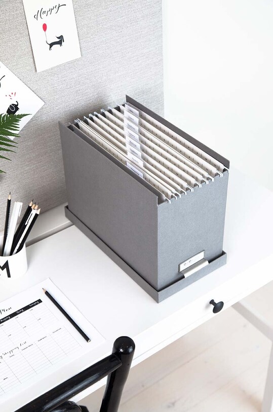 Bigso Box of Sweden organizer pentru documente gri 944154144