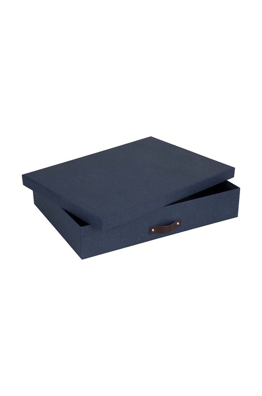 Bigso Box of Sweden cutie de depozitare 9341C3849LEA648 bleumarin AA00