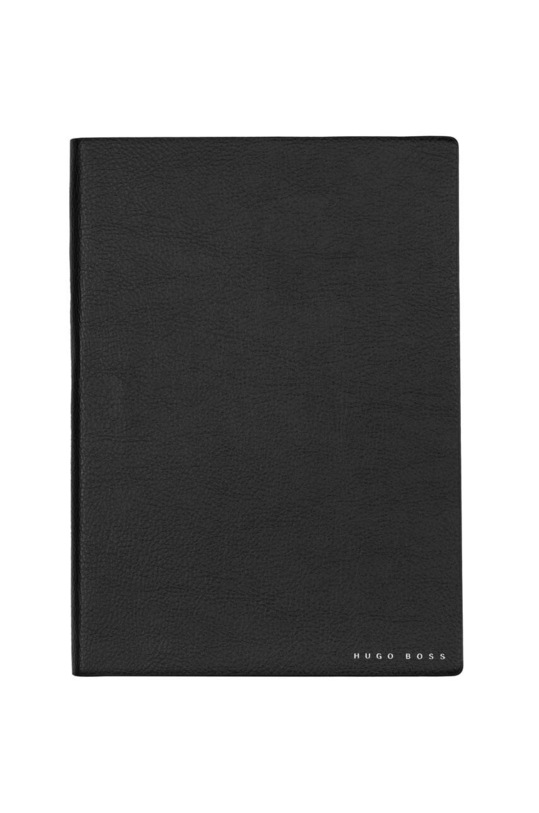 Carnet Ligné Hugo Boss Essential Storyline – Format A5 – Couleur Bleu – Qualité Supérieure – Idéal Comme Cadeau élégant