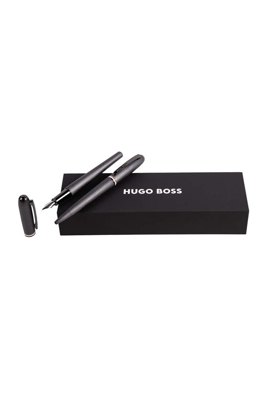Набір: перо та ручка Hugo Boss Set Contour Iconic чорний HPBP341D