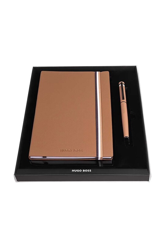 HUGO BOSS notes i długopis żółty HPHR352X