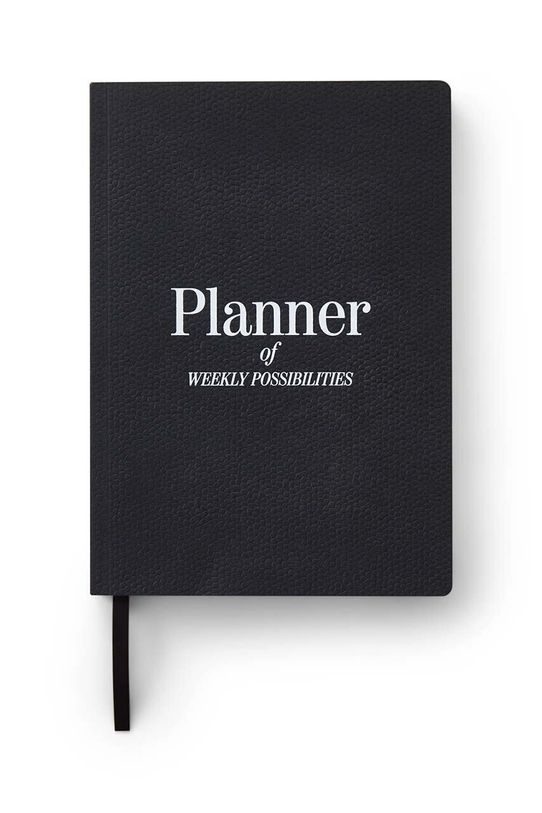 Týždenný plánovač Printworks Weekly Planner čierna PW00585