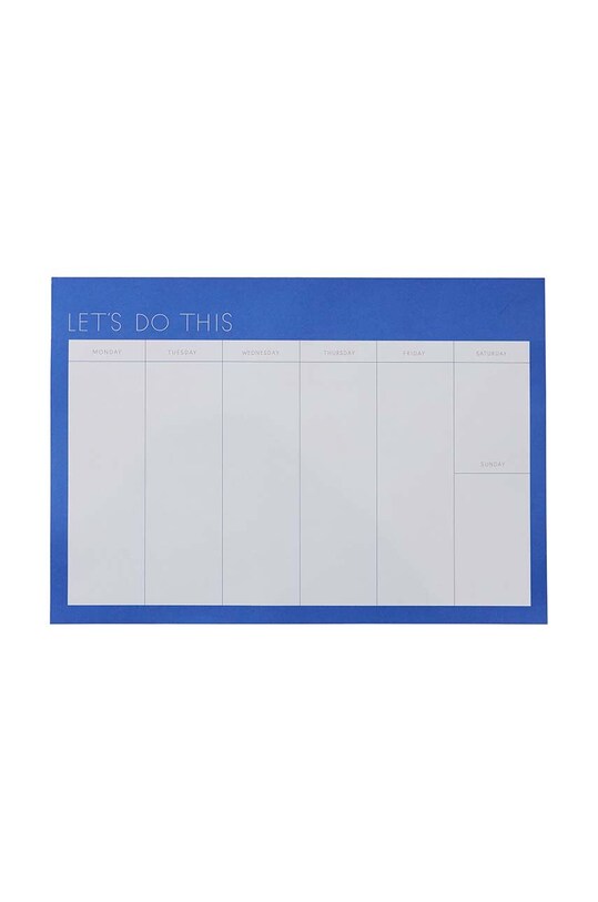 Планер-тижневик Design Letters Weekly planner фіолетовий 70201601COBALTBLUE