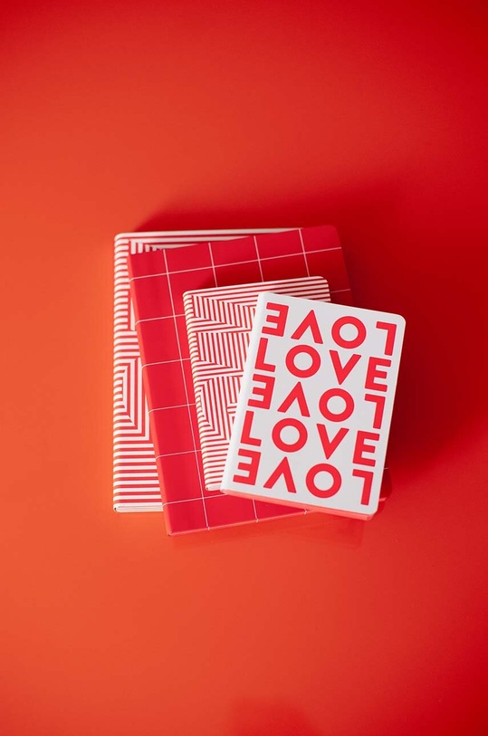 Notes Nuuna 55225 rdeča