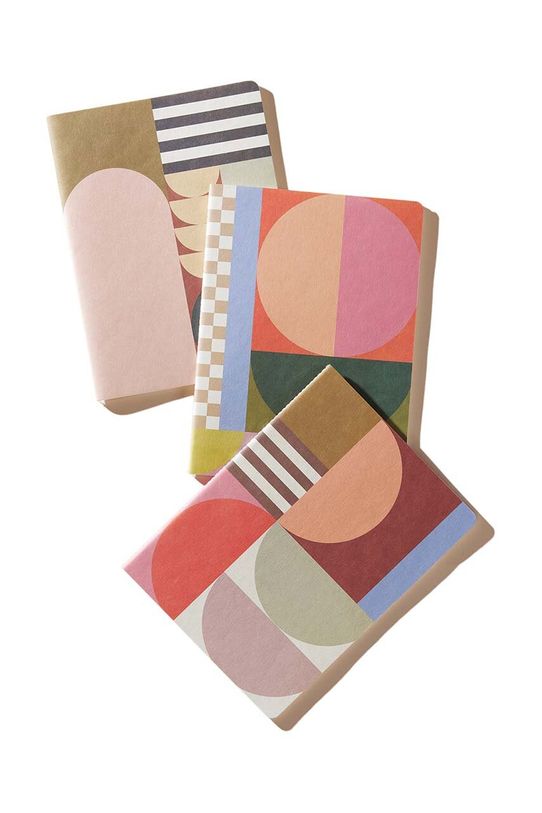 Designworks Ink notanik 3-pack multicolor JF683.1002EU