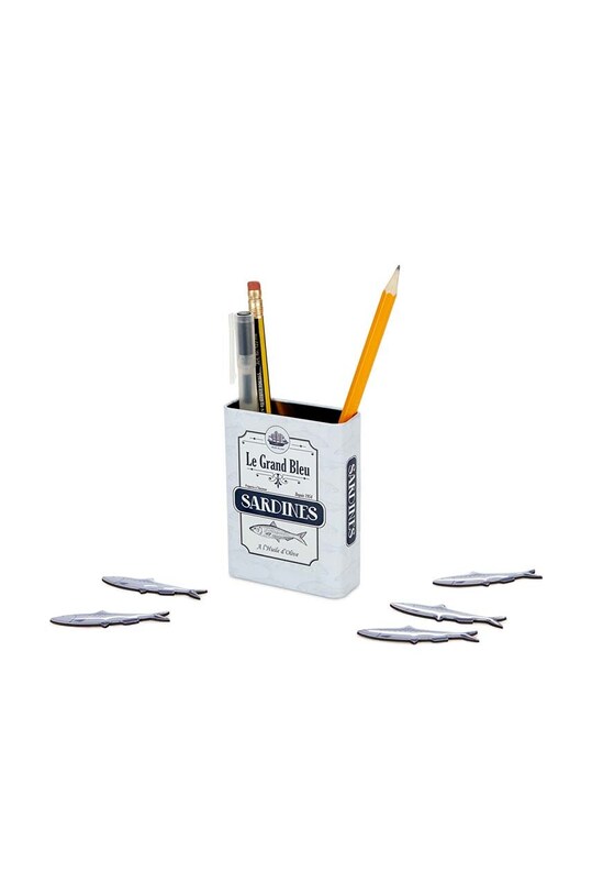 Магнитная емкость для ручек Balvi Sardines мультиколор 27341.