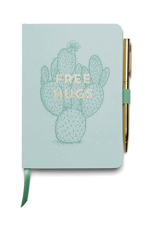 Блокнот і ручка Designworks Ink Vintage Sass зелений NWP.1004EU