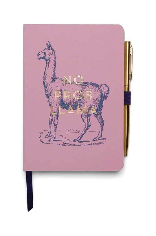 Zápisník a pero Designworks Ink Vintage Sass viacfarebná NWP.1010EU