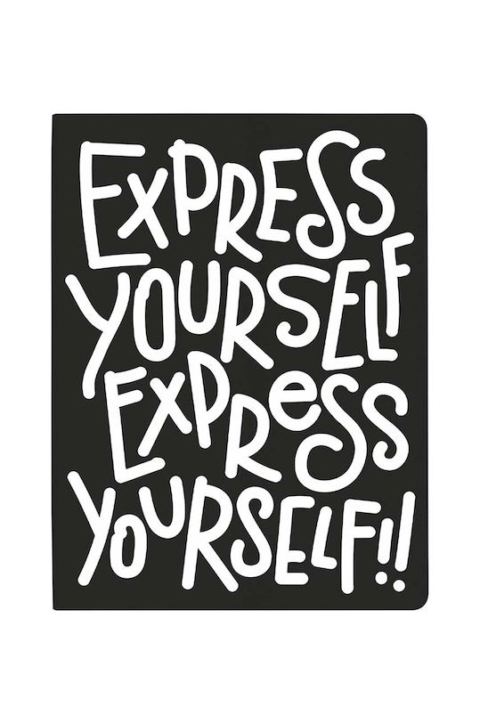 Μπλοκ σημειώσεων Nuuna Express Yourself L πολύχρωμο 55690