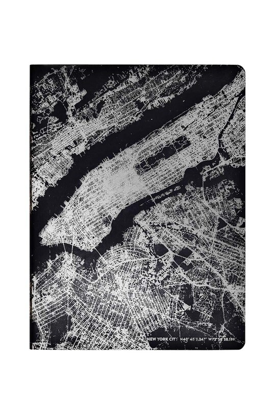 Μπλοκ σημειώσεων Nuuna NYC Silver L LIGHT πολύχρωμο 53634