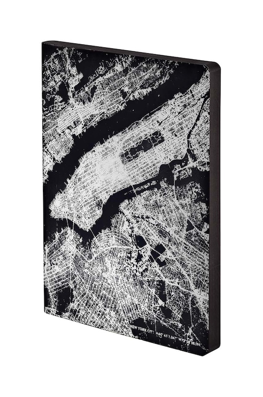 Μπλοκ σημειώσεων Nuuna NYC Silver L LIGHT 53634 πολύχρωμο AA00