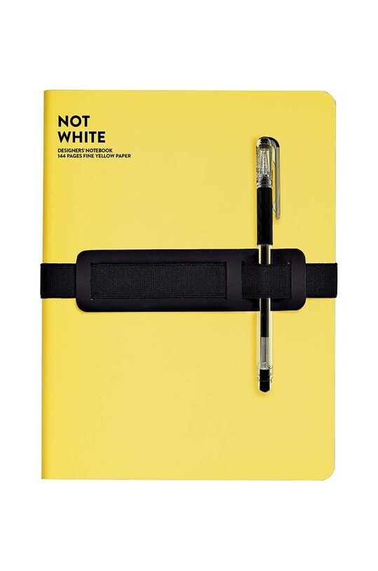 Nuuna notepad Yellow L LIGHT galben 55966
