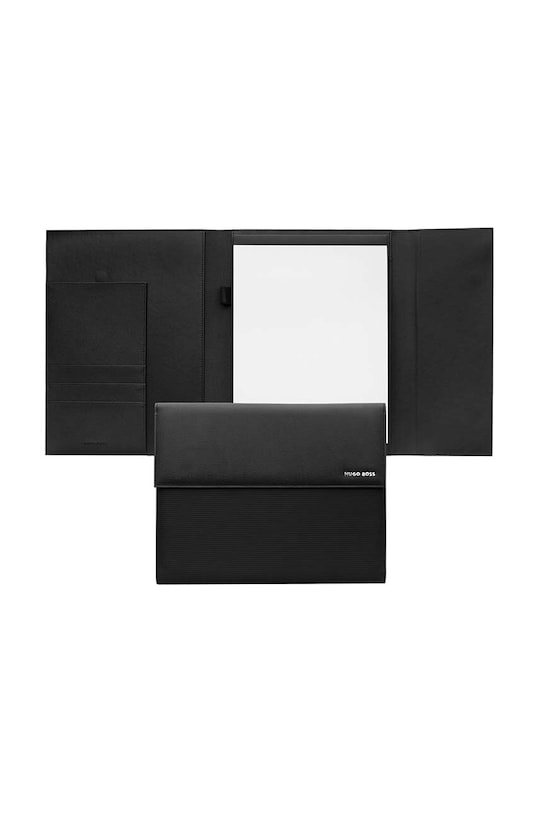 BOSS teczka Pinstripe Black A4 czarny HDF210A