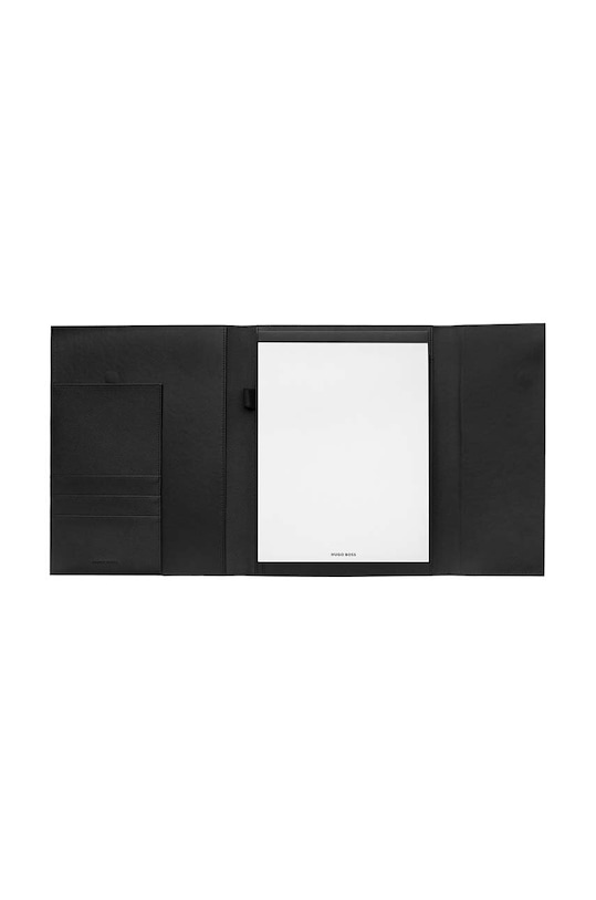 BOSS teczka Pinstripe Black A4 HDF210A czarny AA00